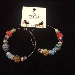 Boho chic hoop earrings!